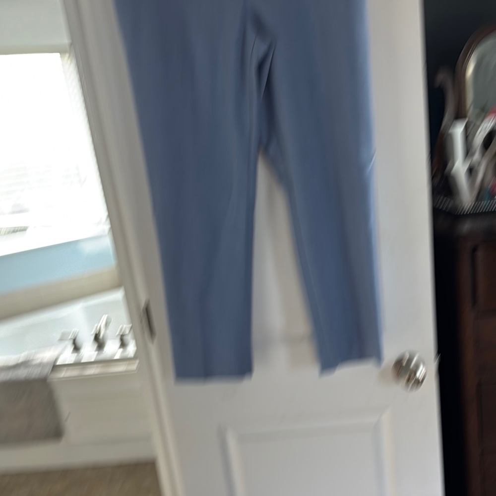 Women's Ann Taylor Sky Blue Ankle Trousers, size 12